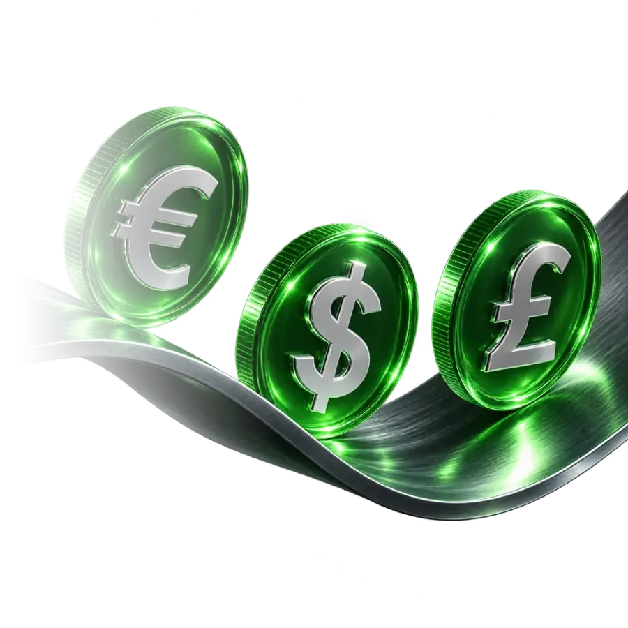 Forex market illustration
