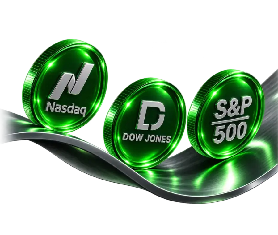 Indices market illustration
